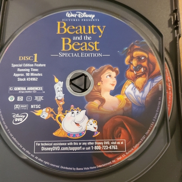 Beauty and the Beast (Two-Disc Platinum Edition) DVDs - Picture 3 of 5